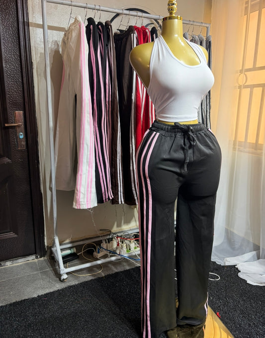 Stripe Unisex Joggers