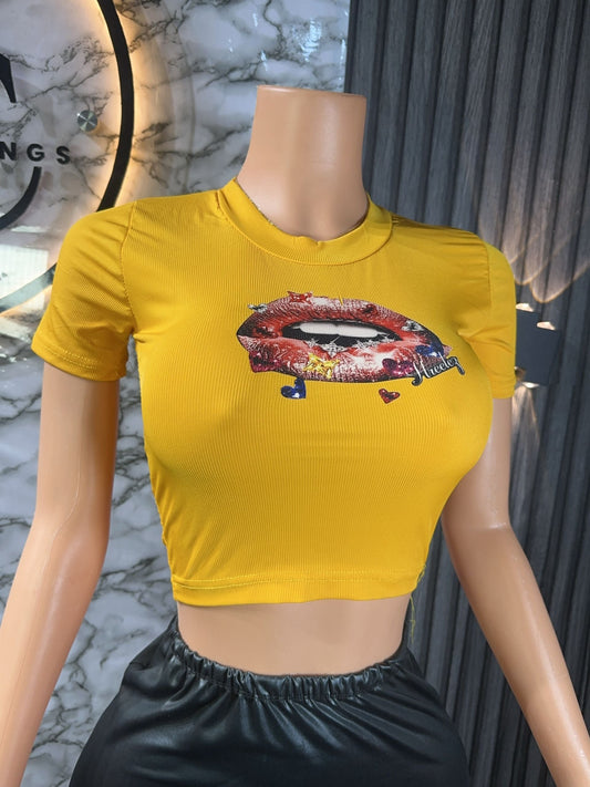 Clerance Sleeves Crop Tops